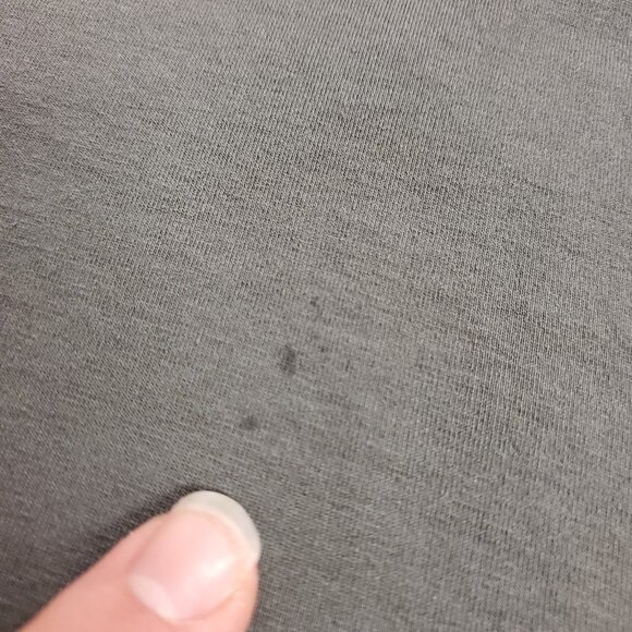 Eileen Fisher Womens Short Sleeve Tencel T Shirt Size XL Gray Neutral Minimalist - Picture 9 of 11